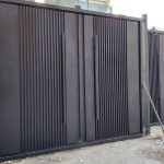 درب حیاط آهنی مدل کیت کت