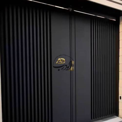 درب حیاط آهنی مدل کیت کت