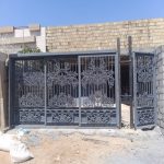 درب فرفورژه لادن مدل بدون تاج ریلی