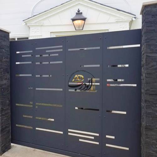 ساخت درب ریلی پارکینگ در اصفهان