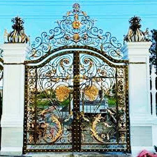 انواع درب حیاط فرفوژه