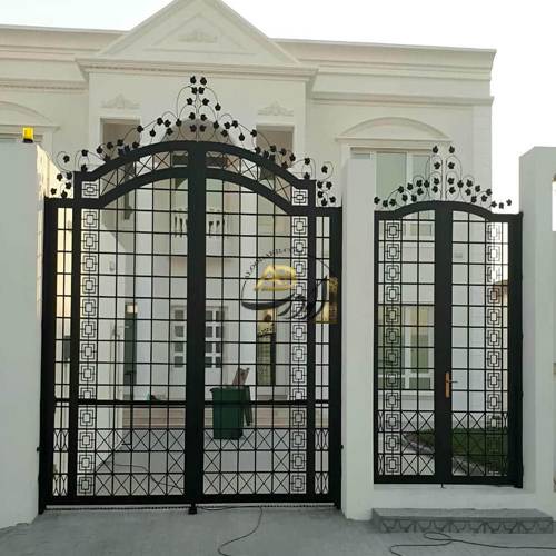 خرید درب حیاط آهنی جدید
