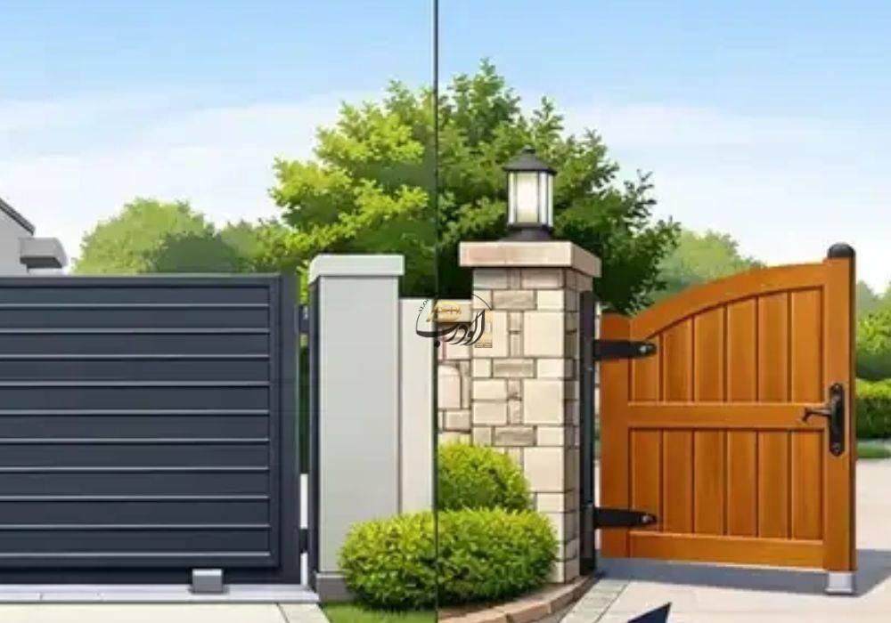 مقایسه درب ریلی و لولایی