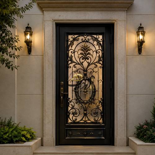 قیمت درب فرفورژه تک لنگه