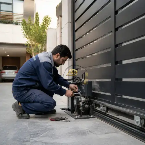 تعمیر درب ریلی پارکینگ
